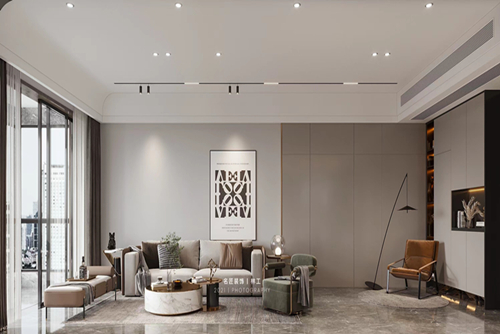 小榄101-200平米现代简约风格室内装修设计案例