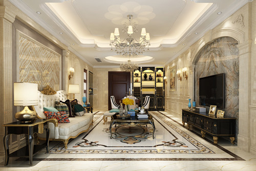 中山101-200平米简欧风格利和豪庭室内装修设计案例