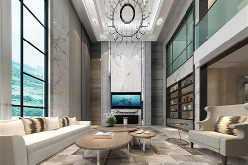 中山301平米以上现代简约风格锦绣龙湾室内装修设计案例